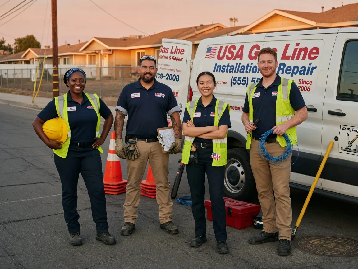 Gas Line Installation company in New Boston, MI